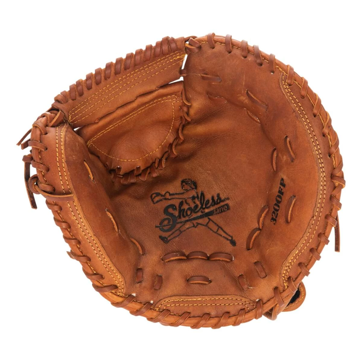 Shoeless Joe Shoeless Jane 32" Fastpitch Softball Catcher's Mitt - Image 2