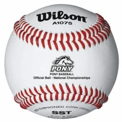 WILSON SPORTING GOODS Wilson A1075BSST SST Pony Baseball (Dozen)