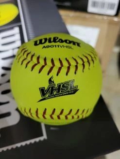 WILSON SPORTING GOODS Wilson NFHS / VHSL (Virginia High School) Fastpitch Softball 12 Inch (
