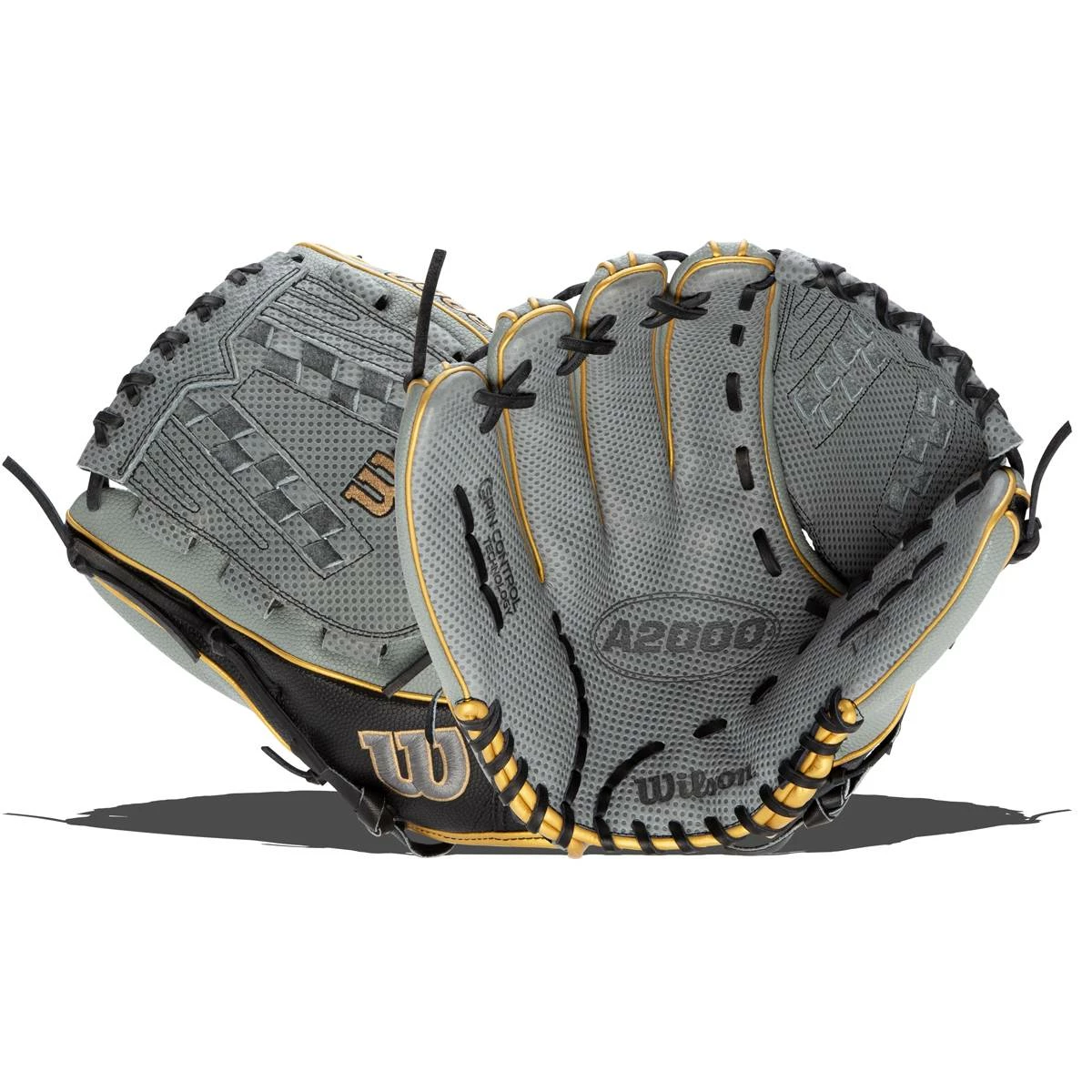 Wilson A2000 SuperSkin V125 Spin Control 12.5" Fastpitch Softball Glove - Image 8