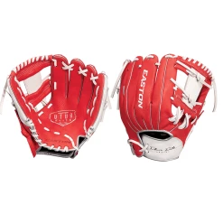 2023 Easton Future 11" Elite Series Baseball Glove: FE11 Red/White