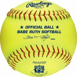 Rawlings Babe Ruth Official 12 Inch Softballs ,Poly-X Core Center - On