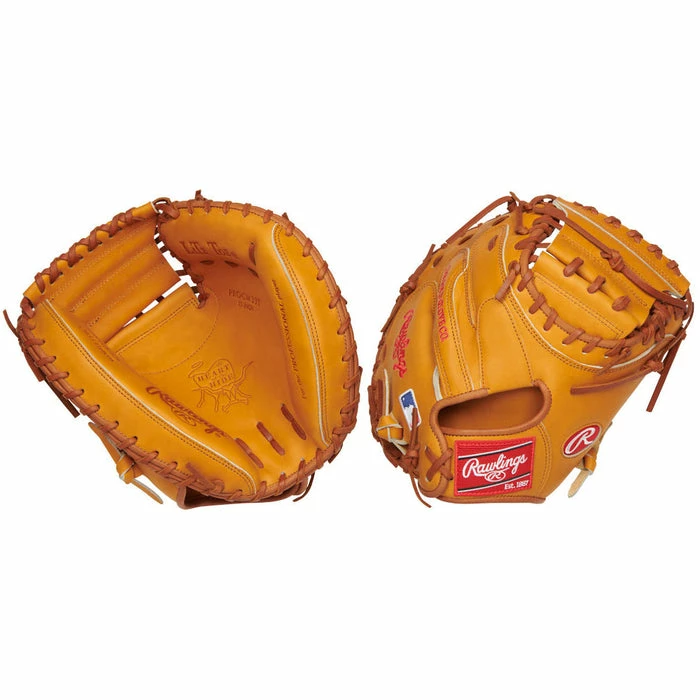 Rawlings Heart-of-the-Hide 33” Baseball Catcher’s Mitt: PROCM33T