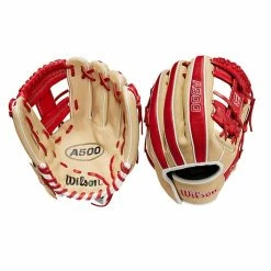 WILSON SPORTING GOODS 2023 Wilson 11 Inch Wilson A500 Youth Infield Baseball Glove: WBW10089