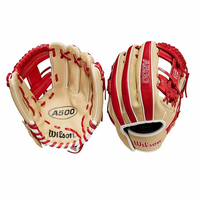 WILSON SPORTING GOODS 2023 Wilson 11 Inch Wilson A500 Youth Infield Baseball Glove: WBW10089