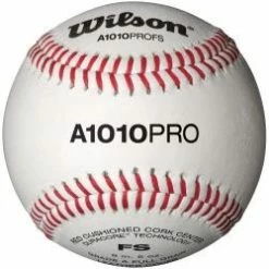 WILSON SPORTING GOODS Wilson A1010BPROFS Flat Seam College-NFHS Baseball (dozen)