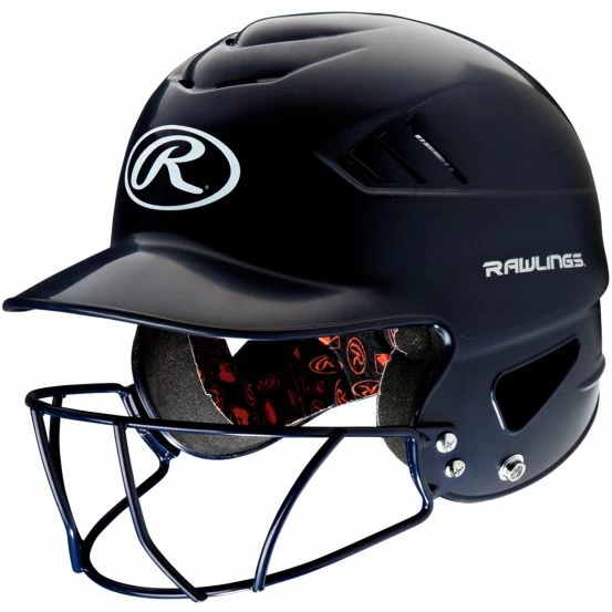 Rawlings Coolflo Batting Helmet With Baseball/Softball Mask: RCFHFG