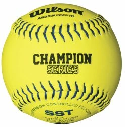 WILSON SPORTING GOODS Wilson 11" USSSA Fastpitch Softball (Dozen): A9233BUSSFP