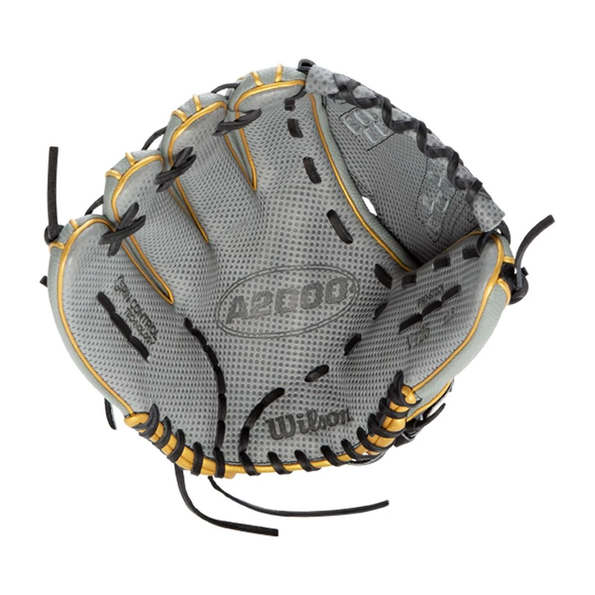 Wilson A2000 SuperSkin V125 Spin Control 12.5" Fastpitch Softball Glove - Image 13