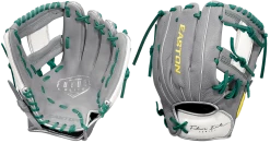 2023 Easton Future 11" Elite Series Baseball Glove: FE11 Grey/Green