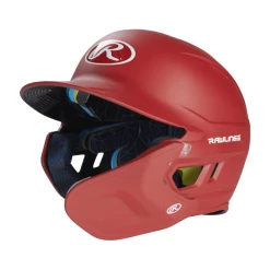 Rawlings Mach Adjust Junior Matte Baseball Batting Helmet With Adjusta