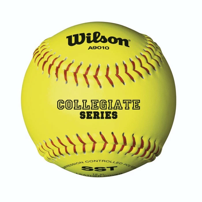 WILSON SPORTING GOODS Wilson Collegiate Fastpitch Softball 12 Inch (Dozen): A9010BSST