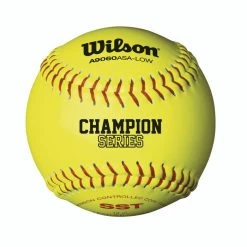 WILSON SPORTING GOODS Wilson 11" USA (ASA) Cork Fastpitch Softball (Dozen): A9260B